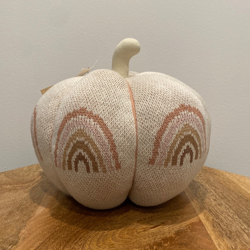 TIK TOK HALLOWEEN SHADES OF PINK RAINBOW FABRIC PUMPKIN!
